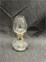 Small Vintage glass oil lamp