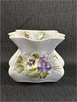Pansy Porcelain Vase