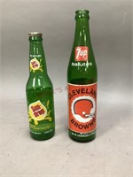 Vintage 7-Up and Sun-Drop Bottles