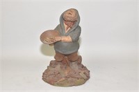 SCULPTURE OF A HAPPY GOLD MINER