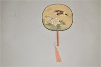 ORIENTAL FAN - With image of colorful decks