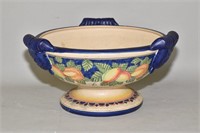 EARTHENWARE CENTERPIECE BOWL- With fruit panels