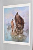 LITHOGRAPH PRINT - "Conflict". By: John Pitre.