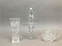 Etched Glass and Crystal Lot