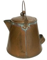 Circa 1890 Copper Coffee Pot/Kettle