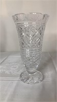 Vintage Waterford Crystal Cut Glass Vase 7"