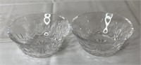 Pair of Waterford Crystal Bowls