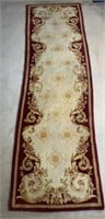 Red & Gold Hall Runner Rug 
95” x 28” needs