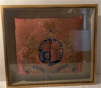 Framed 18th Century Georgian Period Royal Arms
