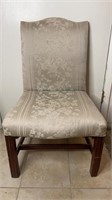 Antique George III Upholstered Mahogany Sidechair