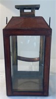 Leather Covered Lantern