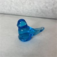 Turquoise Glass Blue Bird