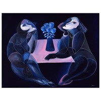 Yuroz, "Table Of Negotiation" Hand Signed Limited