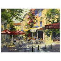 Marilyn Simandle, "Le Bistro" Limited Edition on C
