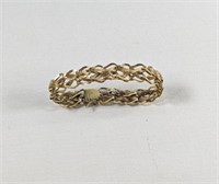 14K Yellow Gold Braided Bracelet