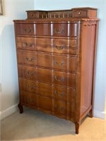 French Provincial Tall Dresser w/Valet