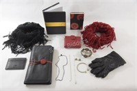 Leather Passport Case, Scarf's, Gloves, Jewelry