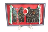 Authentic Beaded Child's in Shadow Box