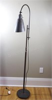 Metal Adjustable Floor Lamp, Height 62"