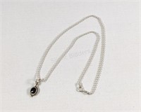 Sterling Silver Necklace w Pendant