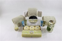 New Soap Sets, Towels, Candle, Hand Therapy Cream