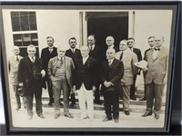 Woodrow Wilson Original Photograph- Framed