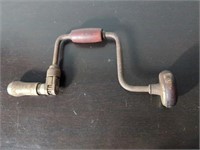 Antique Hand Crank Drill /Press