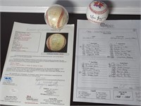 1983 Mets-Signed Baseball w/ JSA Authentication +
