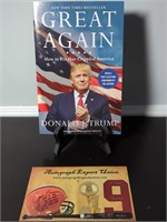 Donald Trump Great Again - Signed with COA