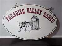 Authentic Maryland Ranch Sign 23" Long