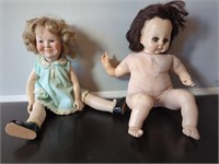 Lot of 2 Dolls including Shirley Temple