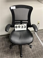 Executive Black Leather Seat  Chair