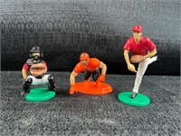 Lot of 3 Sports Cake Toppers