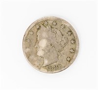 Coin Rare 1886-P Liberty Nickel, VG