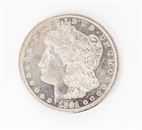 Coin 1881-S Morgan Silver Dollar, Superb Gem BU