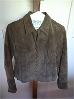 Coldwater Creek Ladies Leather Jacket size PS