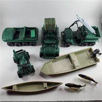 Children's Toy Set - 4-Wheeler, Boats