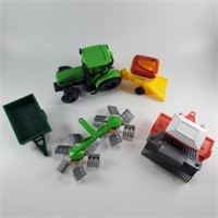Children's Farm Tractor Toy Set