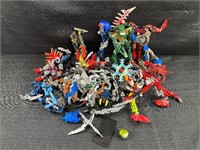 Lot of Bionicle Toy Pieces