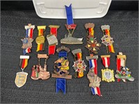 Lot of Vintage Medallions and Pins