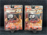 Lot of 2 NASCAR 2007 Tony Stewart