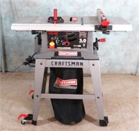 CRAFTSMAN 3.0 TABLE SAW ON STAND