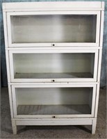 3 STACK SHABBY SHICK LAWYER/BARRISTER BOOKCASE