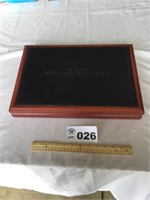 EMPTY PRESIDENTIAL COIN COLLECTION BOX