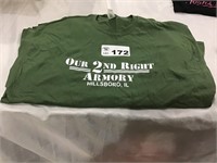 5 OUR 2ND RIGHT ARMORY TSHIRTS, 3-XL, 2-2XL