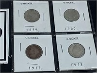 1899-1912 V-Nickels