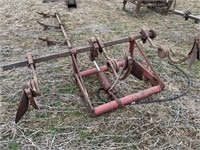 6-Row S-Tine Cultivator with Hydraulic Cylinder