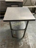 2' x 2' S/S Work Table