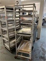 Fill Size Mobile Baker's Rack - Missing Some Shelv