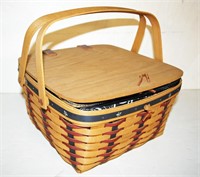 2003 Double Handled Longaberger Basket w/